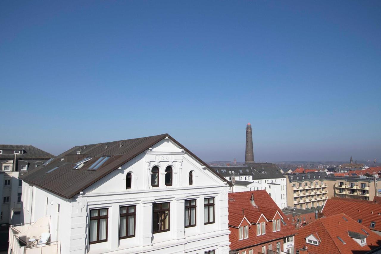 Strandblick im Haus Seeblick Bismarckstraße Borkum Exterior foto